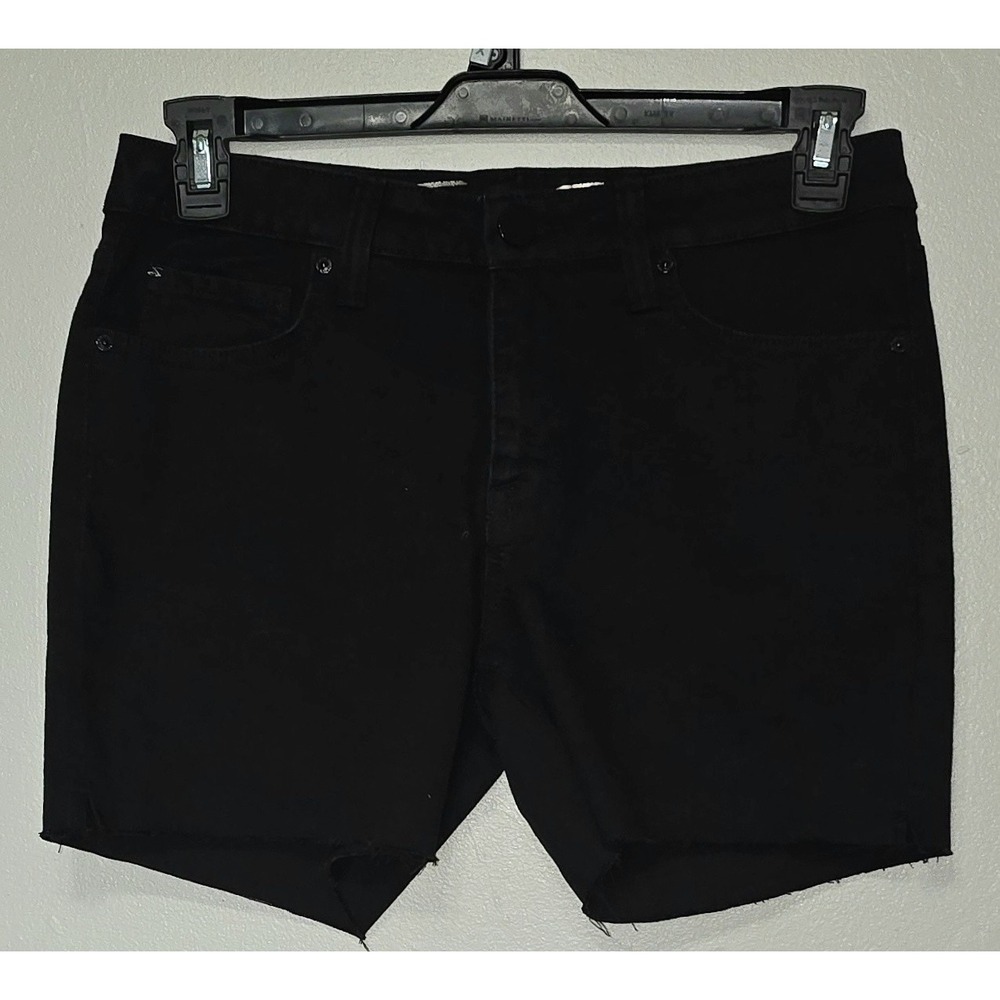 Seven‎ 7 Jean Shorts Womens Size 6 31x5 Distressed Denim Weekend Shorts Stretchy - Picture 2 of 9
